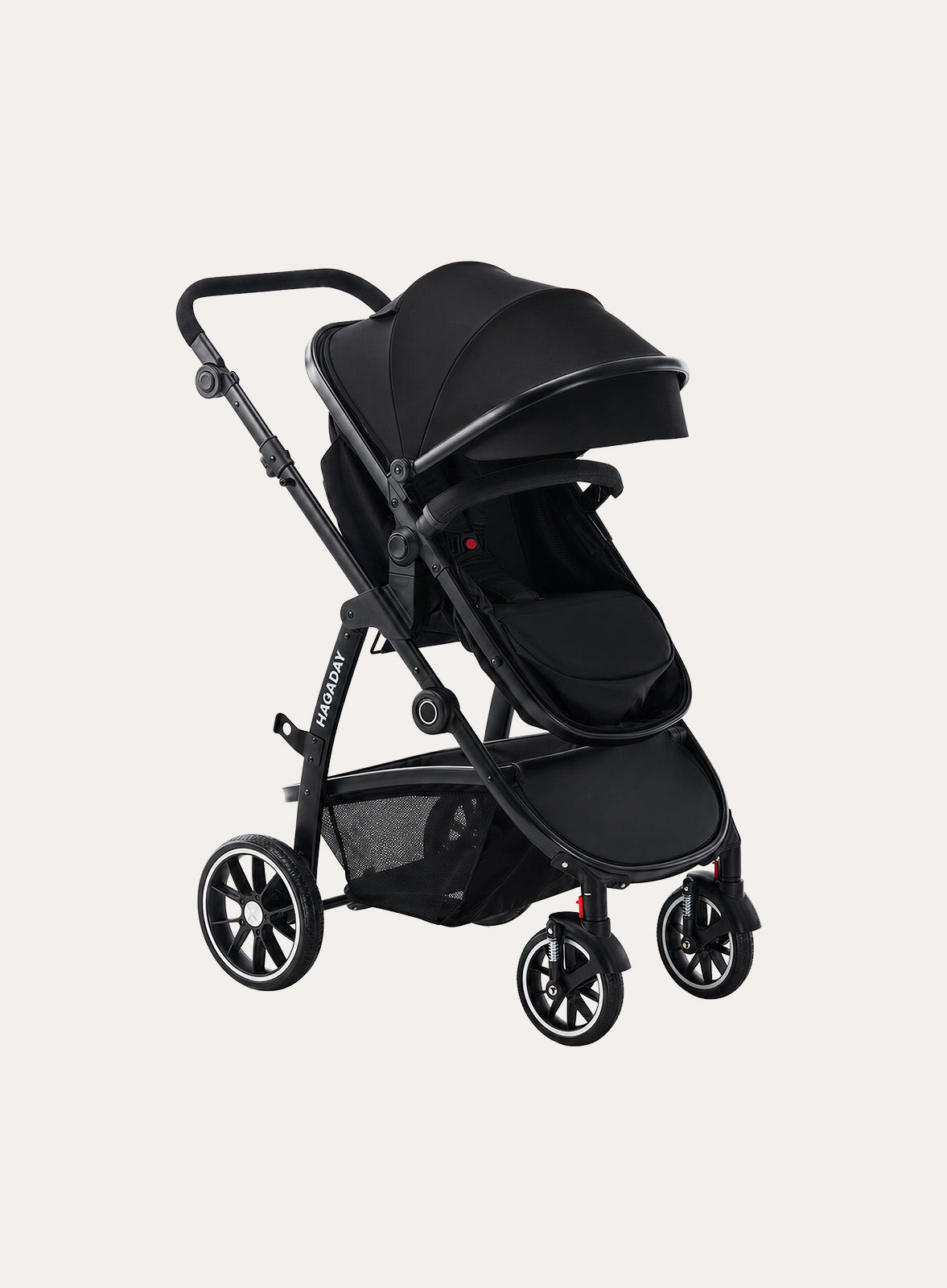 Black stroller
