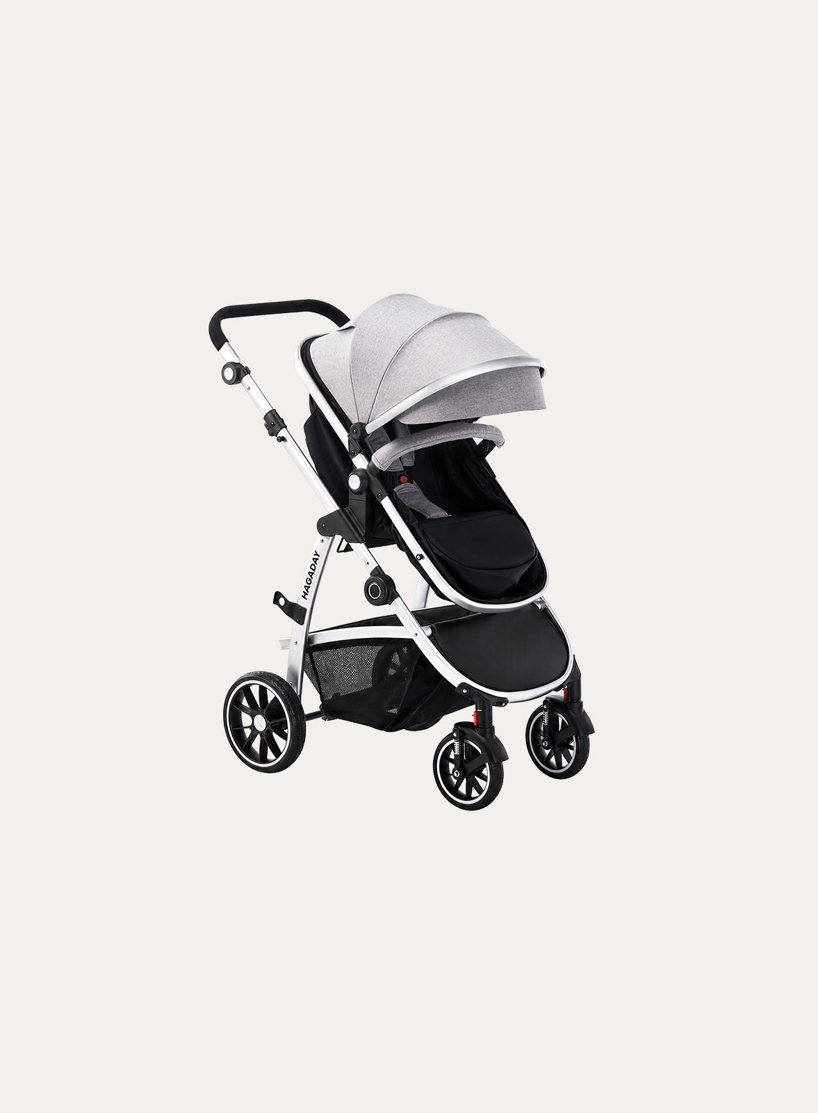Silver & Gray Stroller