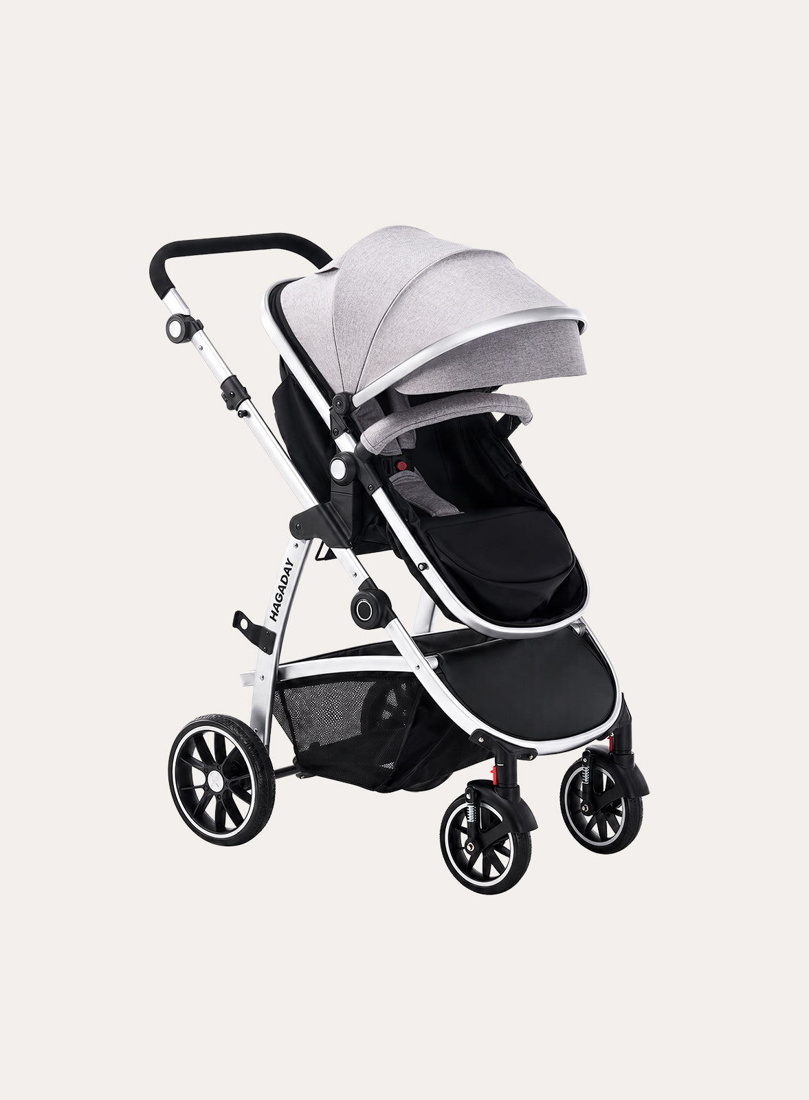 Silver & Gray Stroller