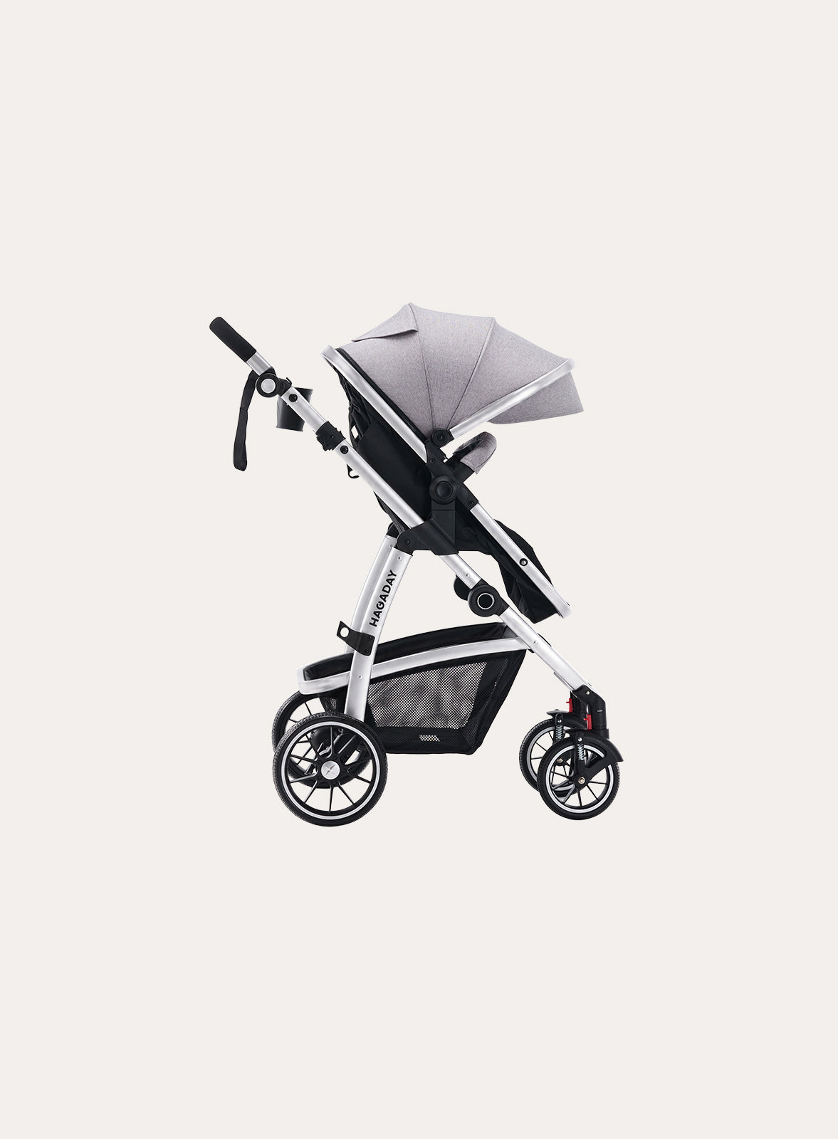 Silver & Gray Stroller