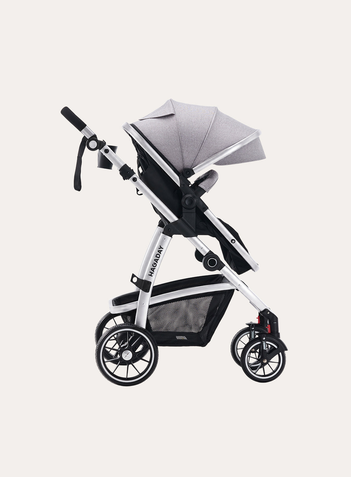 Silver & Gray Stroller