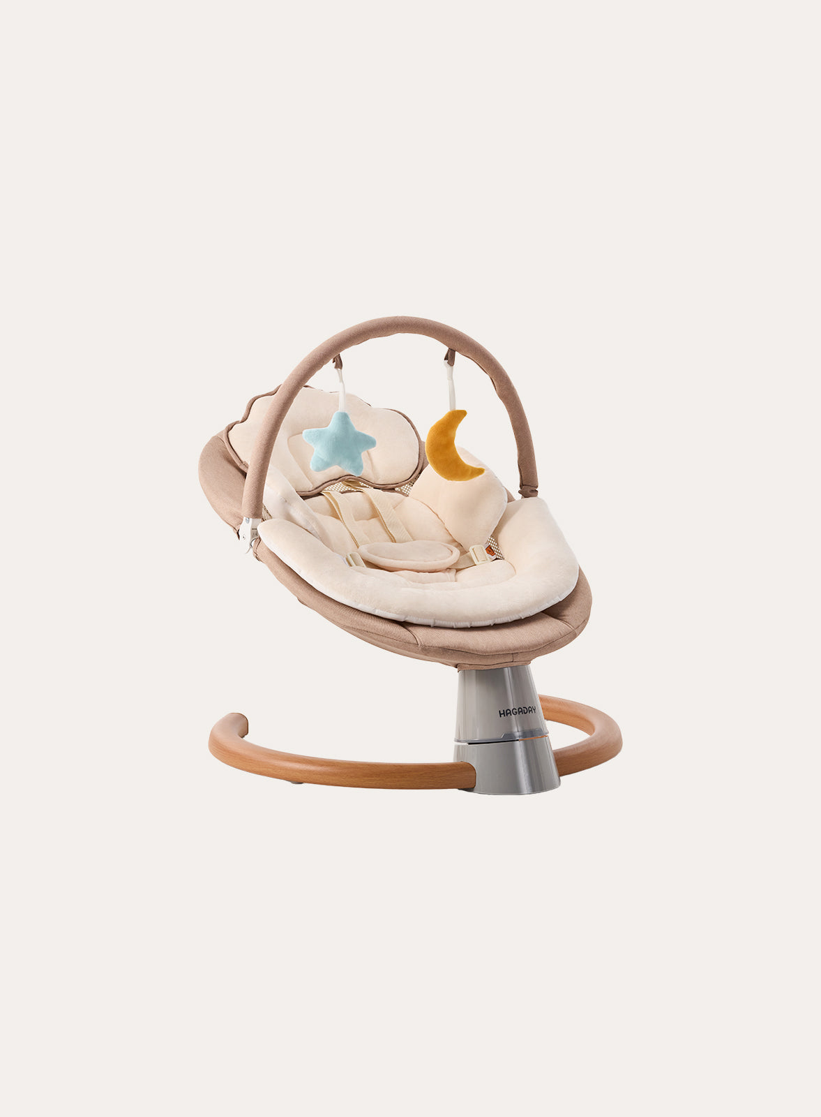 Hagaday Baby Swing with Bluetooth Music, 5 Speeds & Remote Control